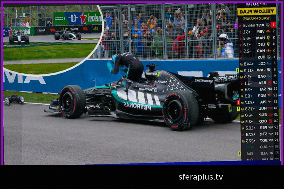 Mercedes подтверждает штраф Джорджа Рассела на стартовой решетке, но пока не определились с трассой
