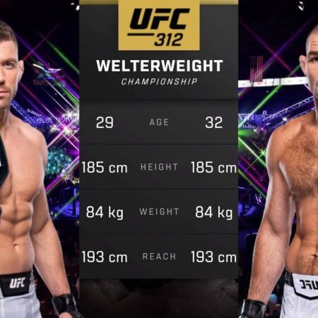 Прогнозы на UFC 312: Главные бои вечера