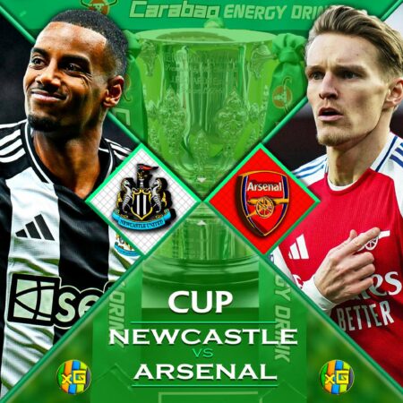 Полуфиналы Кубка Английской футбольной лиги: Арсенал попытается отыграться у Ньюкасла