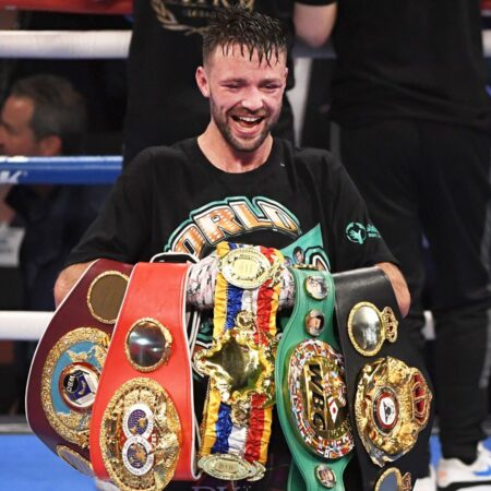 Джош Тейлор переходит в полусредний вес для домашнего боя в мае