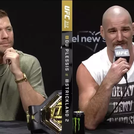 Пресс-конференция по итогам турнира UFC 312