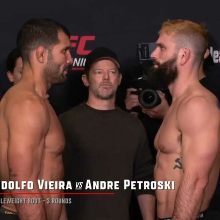 Родольфо Вьейра о потенциальном бое с Бо Никкалом и подготовке к UFC Vegas 102