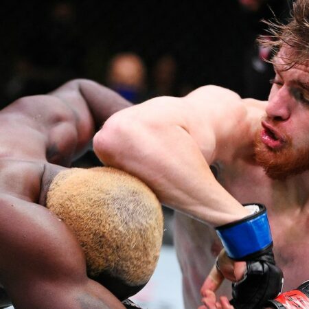 Эдмен Шахбазян нокаутировал Дилана Будку в первом раунде на UFC Vegas 102