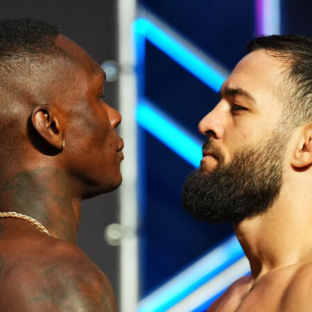 Сенсационная победа Нассурдина Имавова над Исраэлем Адесаньей на турнире UFC в Саудовской Аравии