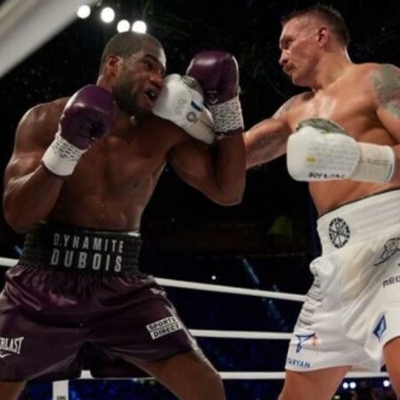 Александр Усик призывает к бою за звание абсолютного чемпиона против Даниэля Дюбуа