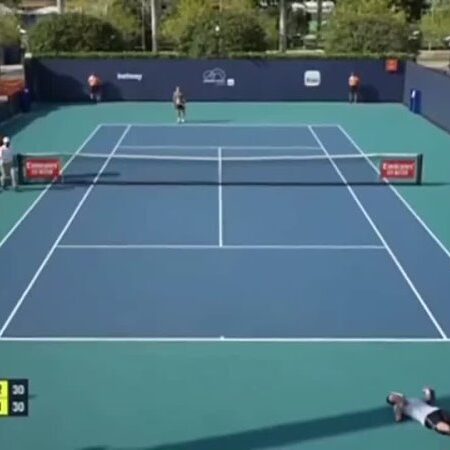 Григора Димитрова унесли с корта после победы на Miami Open: теннисист чуть не потерял сознание от жары