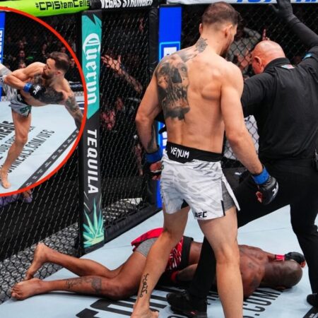 Маурисио Руффи комментирует «Нокаут года» в бою против Кинга Грина на UFC 313
