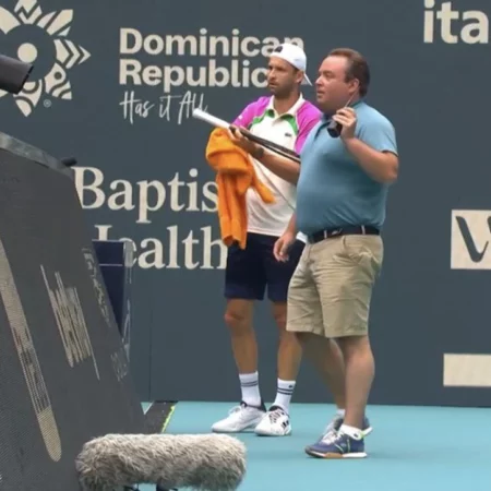 Зрителей Miami Open выгнали с VIP-мест после жалобы Димитрова