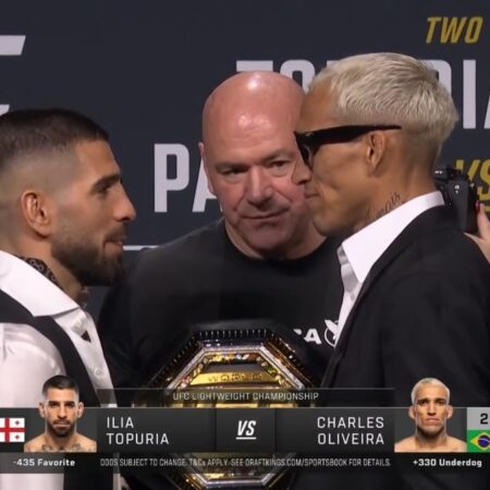 Пресс-конференция UFC 317