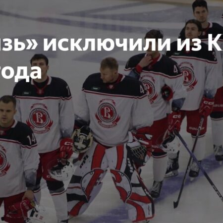 КХЛ исключила ХК «Витязь» на пять сезонов (2025/26-2029/30)