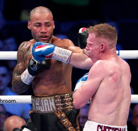 Трой Уильямсон останавливает Марка Дикинсона в девятом раунде