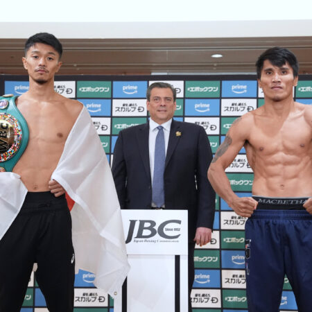 Джунто Накатани освобождает титулы в легчайшем весе перед дебютом в 122 фунтах