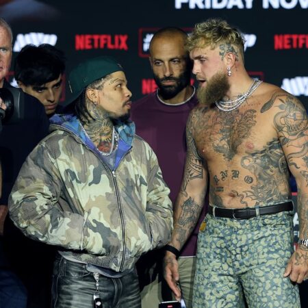 Объявлены «постыдные» правила боя Джейка Пола против Джервонты Дэвиса на пресс-конференции