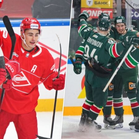 «Спартак» разгромил «Шанхайских Драконов», «Ак Барс» вырвал победу у «Барыса»