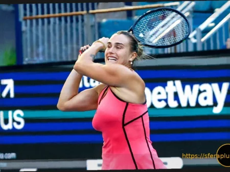 Соболенко вышла в полуфинал турнира в Майами, победив Баптист