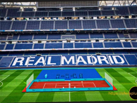 Mutua Madrid Open: Грунтовый корт будет построен внутри стадиона Бернабеу!