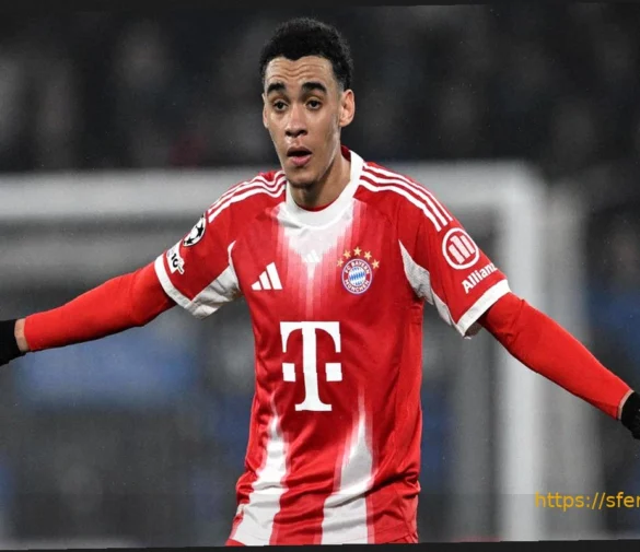 Мусиала пропустит матч Баварии против Аталанты из-за травмы лодыжки