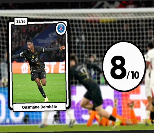 Оценки матча ПСЖ — Челси: Дембеле и Баркола решающие, Витинья и Кварацхелия впечатлили