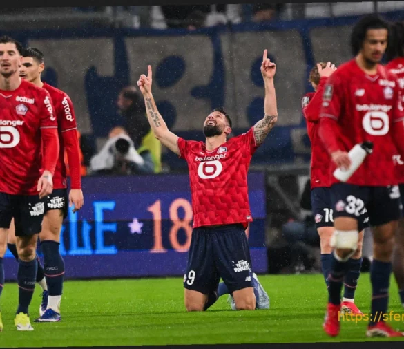 Лига 1: «Лилль» и Жиру наносят поражение «Марселю», «Париж ФК» вздыхает с облегчением, «Ренн» спотыкается о «Метц»