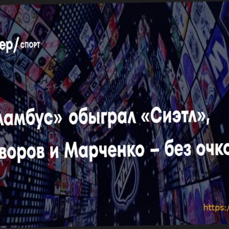 «Эдмонтон» — «Тампа-Бэй»: Онлайн-трансляция матча НХЛ