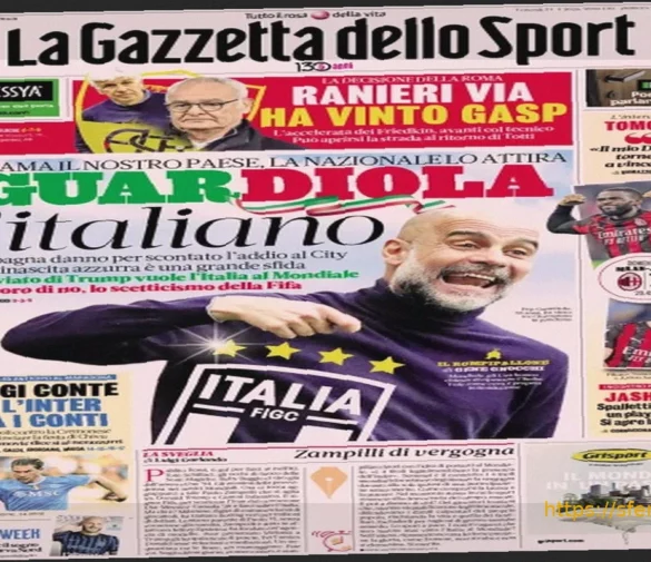 Сегодня в газетах – Гвардиола по-итальянски, Раньери покидает «Рому»