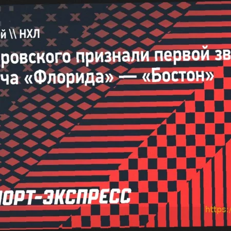 Сергей Бобровский Признан Первой Звездой Матча «Флорида» — «Бостон»