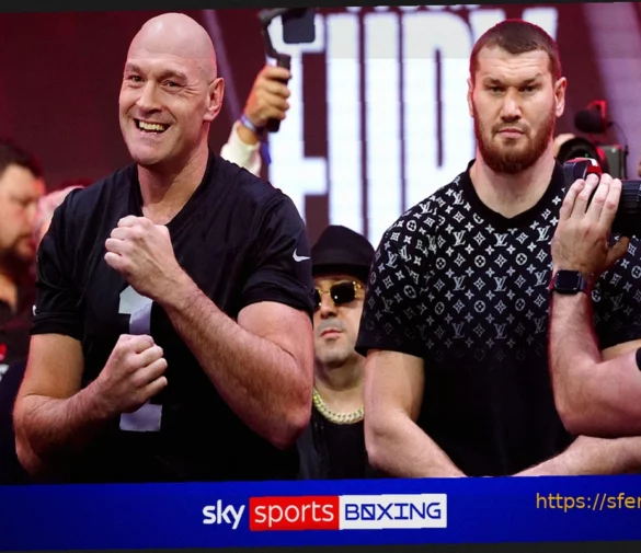 Тайсон Фьюри: Я №1 после напряженной битвы взглядов на взвешивании!