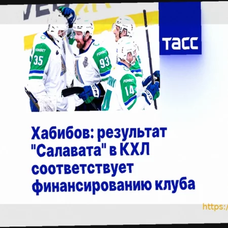 Результативность «Салавата Юлаева» в КХЛ соответствует уровню его финансирования