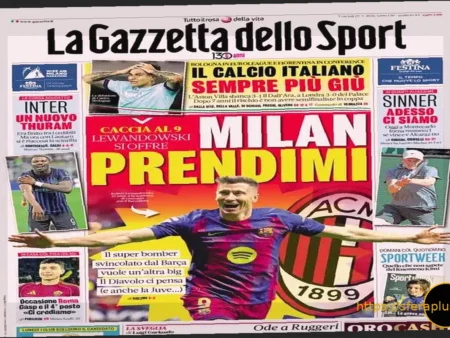 «Милан, возьми меня». Левандовски предлагает свои услуги