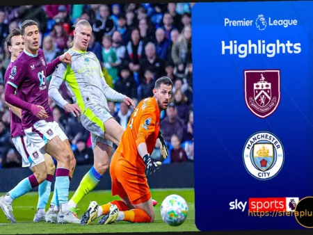 Гол Холанда вывел «Сити» в лидеры после победы над «Бернли»