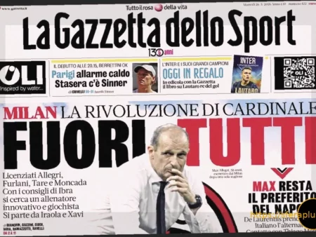 Революция в Милане: «Все на выход» — по данным Gazzetta dello Sport